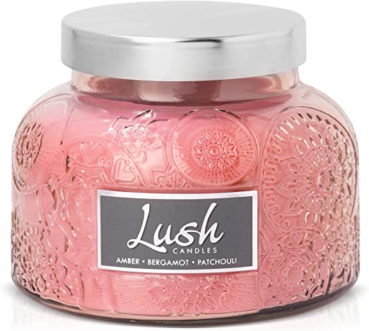 Lush 20oz Aromatherapy Scented Jar Candle